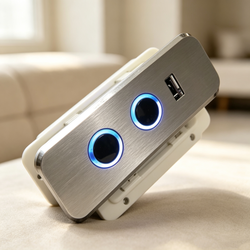 Rectangular Recessed USB‑Charging Control Button